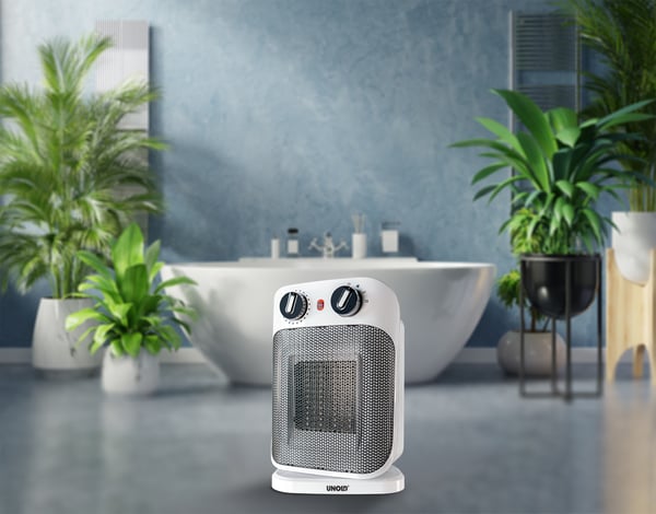 Unold 86460 sisälämmitin Sisätila Musta, Valkoinen 1800 W Sähkökäyttöinen lämpötuuletin