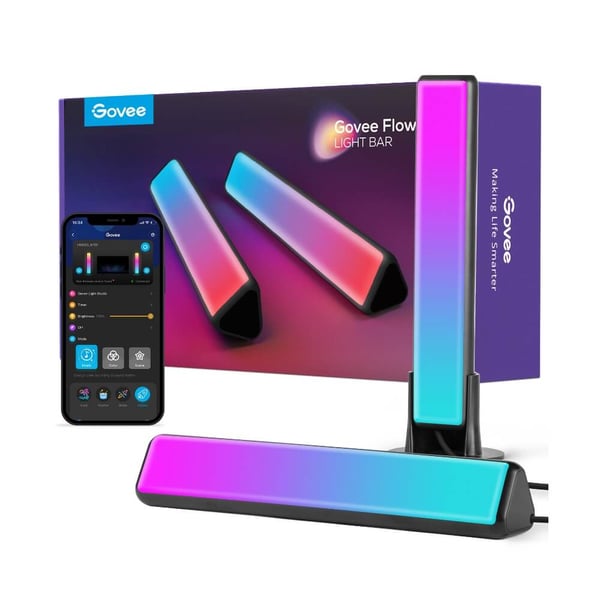 Govee H6056 - Smartpanel - Wi-Fi/Bluetooth - Svart - LED - Multi - 2200 K