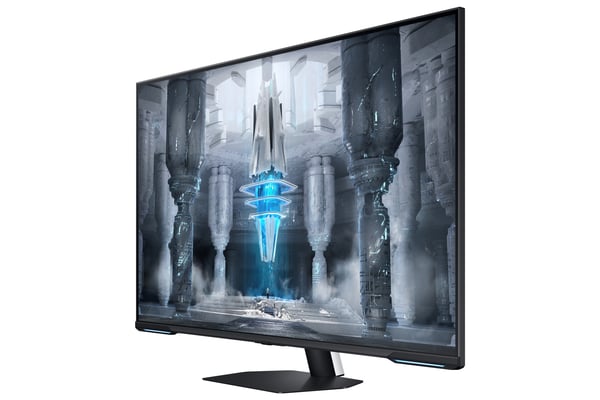 Samsung S43CG700NU tietokoneen litteä näyttö 109,2 cm (43") 3840 x 2160 pikseliä 4K Ultra HD LED Musta, Valkoinen