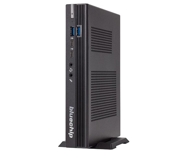 bluechip BUSINESSline L3163 *Green* Intel® Core™ i5 i5-14400 16 GB DDR5-SDRAM 500 GB SSD Windows 11 Pro Mini PC Mini-PC Svart