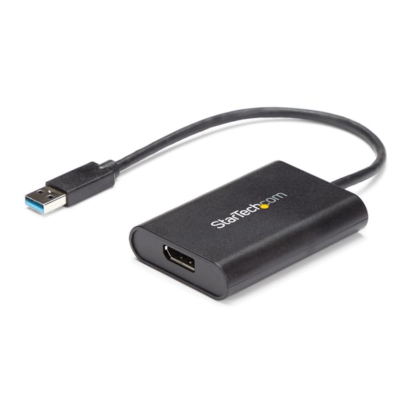 StarTech.com USB32DPES2 USB grafisk adapter 3840 x 2160 pixel Sort