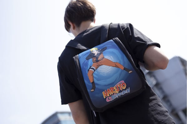 Konix Naruto Rygsæk Nintendo Sort, Blå, Orange