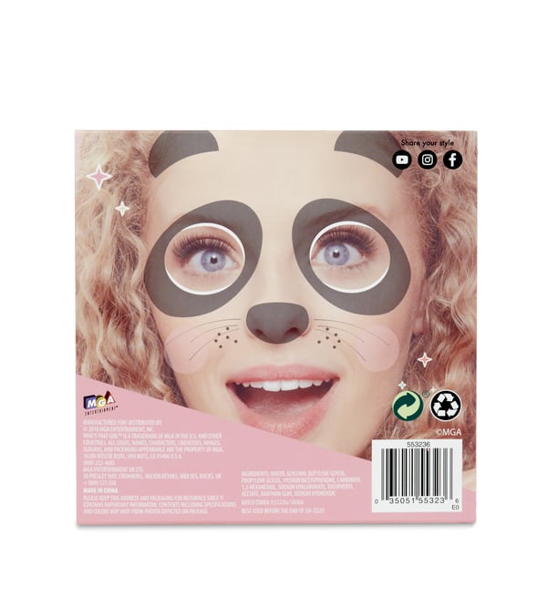 Who's That Girl Selfie Masks Kvinder