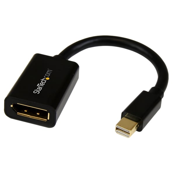 StarTech.com 15 cm Mini DisplayPort till DisplayPort-videokabeladapter – M/F