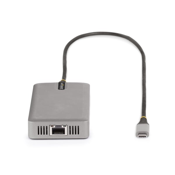 StarTech.com USB-C kolmimonitorinen Multiport-sovitin, kaksi 4K 60Hz + 4k 30Hz HDMI & DisplayPort, 3-porttinen