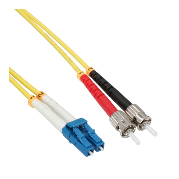 InLine 88902 InfiniBand och fiberoptisk kabel 2 m LC st Gul