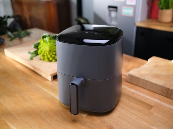 Tefal Easy Fry Max EY245B Enkelt 5 L Enkeltstående 1500 W Varmluftsteger Grå