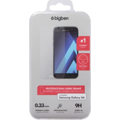 BIG BEN PEGLASSA6 Skærm og -bagsidebeskytter til mobiltelefon Klar skærmbeskytter Samsung 1 stk