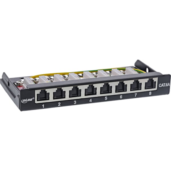 InLine 76818B patch panel 0.5U
