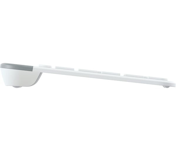 Logitech 920-009201 tangentbord Mus inkluderad Universal RF Trådlös QWERTY Nordic Vit