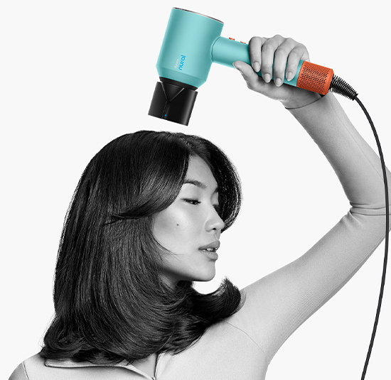 Dyson Supersonic Nural hårtørrer 1600 W Blå, Orange