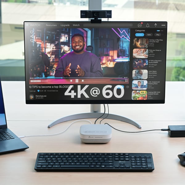 j5create USB-C 4K højttalertelefon-dock