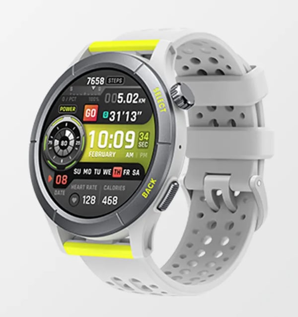 Amazfit Cheetah 3,53 cm (1.39") AMOLED 46.7 mm Digital 454 x 454 pixel Berøringsskærm Grå GPS (satellit)