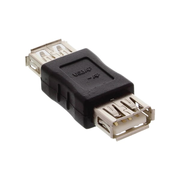 InLine 33300 kabel kønsskifter USB 2.0 A female USB A Beige