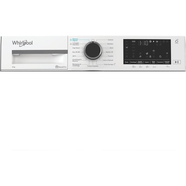 Whirlpool WAM R268WB IT Pesukone Edestä täytettävä 8 kg 1200 RPM Valkoinen