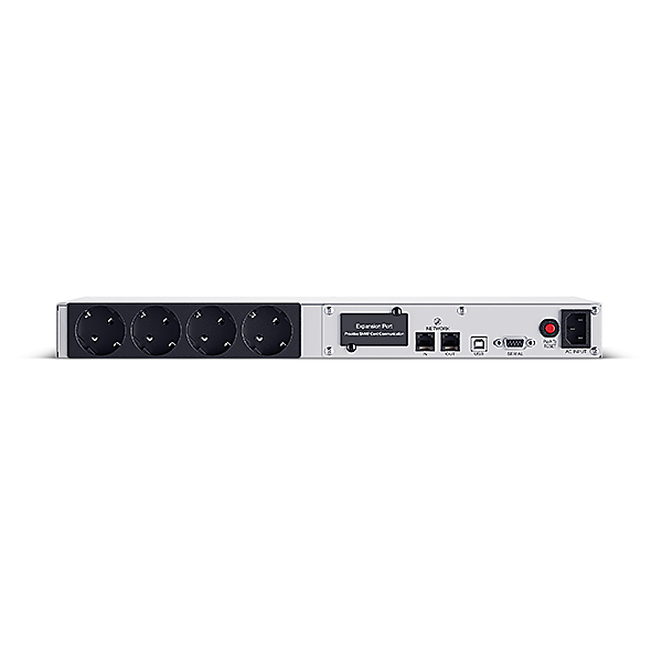 CyberPower OR650ERM1UGR UPS-enhed Interaktivt indgangsstik 0,65 kVA 360 W 4 AC stikkontakt(er)