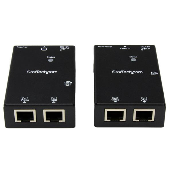 StarTech.com ST121SHD50 AV-signaalin jatkaja AV-lähetin ja -vastaanotin Musta