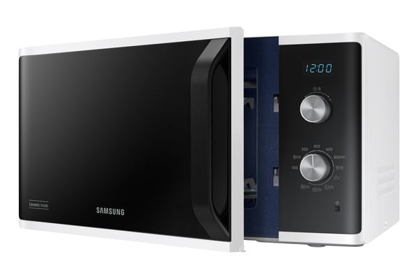 Samsung MG23K3614AW Vit Kombinationsmikrovågsugn Bänkdiskmaskin 23 l 800 W