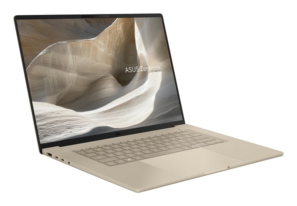 ASUS Zenbook A16 UX3607QA Copilot+ PC Snapdragon X1-26-100 Laptop 40,6 cm (16") WUXGA 16 GB LPDDR5x-SDRAM 512 GB SSD Wi-Fi 6E (802.11ax) Windows 11 Home Beige