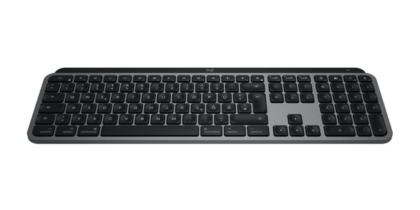 Logitech MX Keys S for Mac tangentbord Kontor Bluetooth QWERTZ tyska Grå