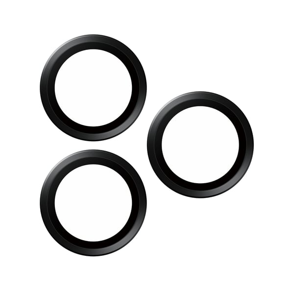 PanzerGlass ® Hoops® Metal Camera Lens Protector Black iPhone 15 Pro | 15 Pro Max Kirkas näytönsuoja Apple 1 kpl