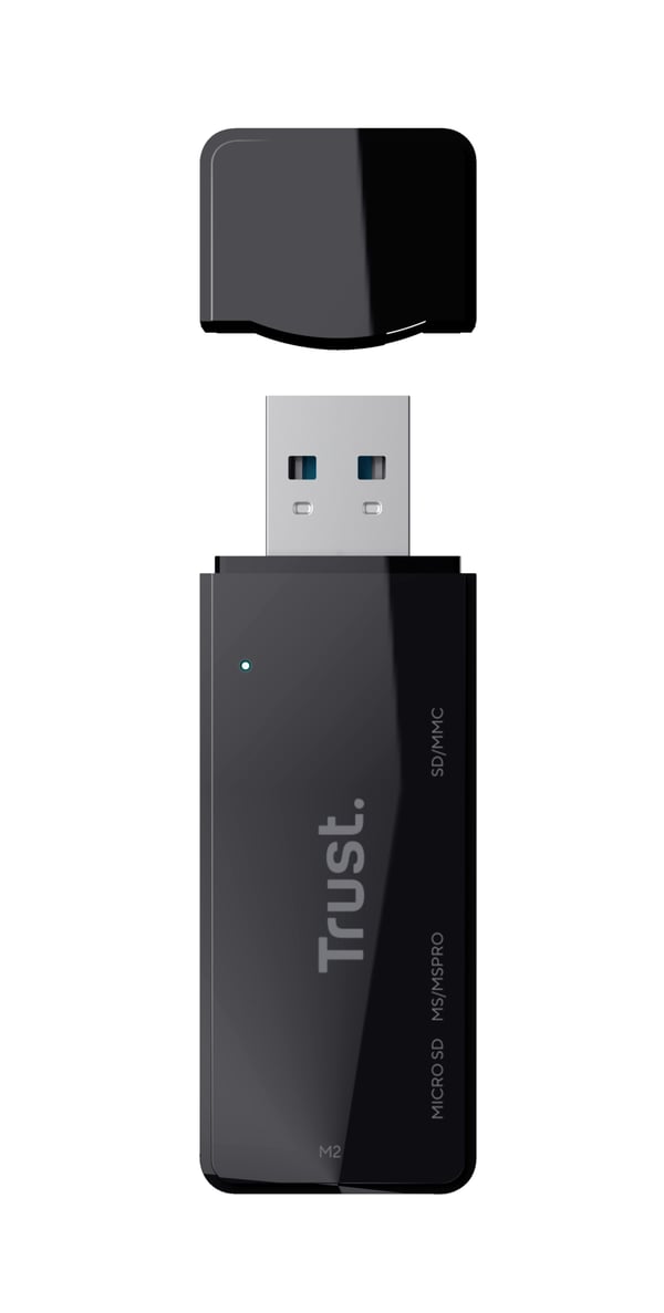 Trust NANGA - Kortläsare (MS, SD, microSD, MS Micro)