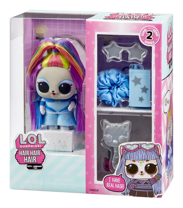 L.O.L. Surprise! Hair Hair Hair Pets Asst in PDQ