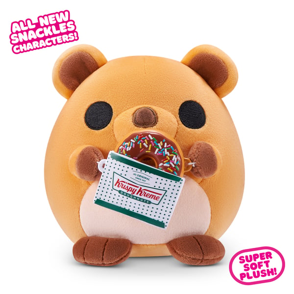 Snackles licenseret serie 3 12 cm plysdyr