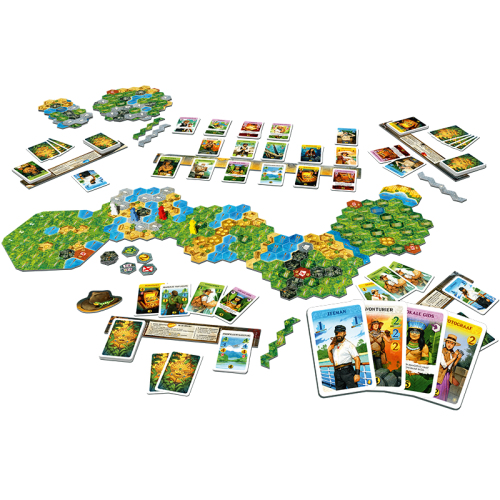 999 Games De Zoektocht naar El Dorado Brætspil Strategi