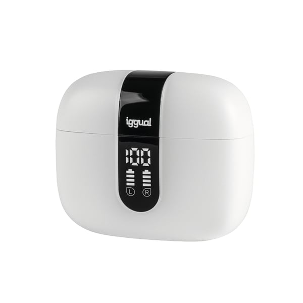 iggual True Sound Kuulokkeet True Wireless Stereo (TWS) In-ear Puhelut/Musiikki Bluetooth Valkoinen