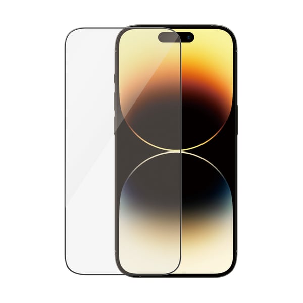 PanzerGlass ® Skærmbeskyttelse iPhone 14 Pro | Ultra-Wide Fit