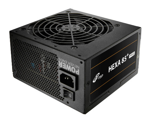 FSP HEXA 85+ PRO 450W strömförsörjningsenheter 24-pin ATX ATX Svart