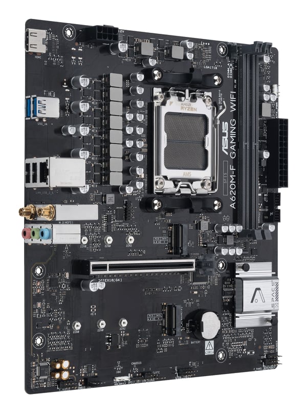 ASUS A620M-F GAMING WIFI AMD A620 AM5-sockel micro ATX