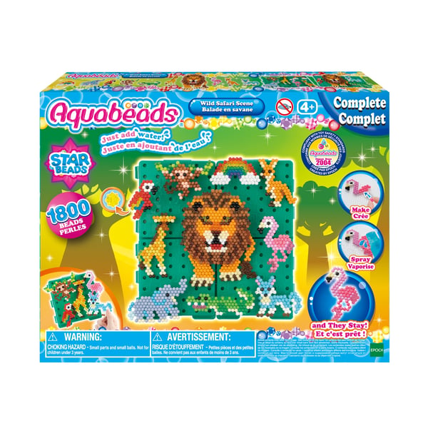 Aquabeads Komplet "Vild safari" sæt