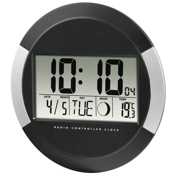 Hama PP-245 Digitalt ur Cirkel Sort