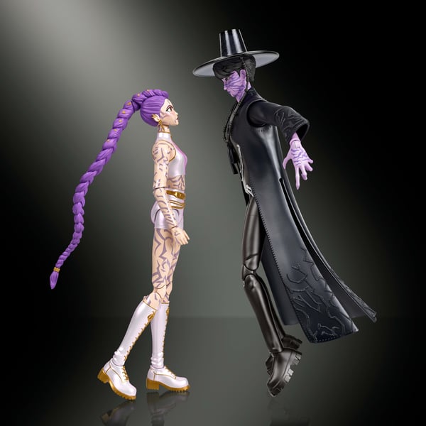Mattel Kpop Demon Hunters Rumi & Jinu: Final Battle Action Figure 2-pack