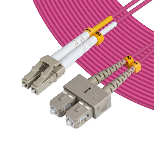 Microconnect FIB422010P InfiniBand och fiberoptisk kabel 10 m LC SC Violett