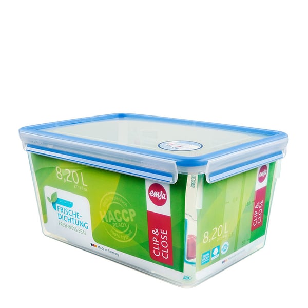 EMSA 508548 matburkar Rektangulär Låda Transparent 2 styck
