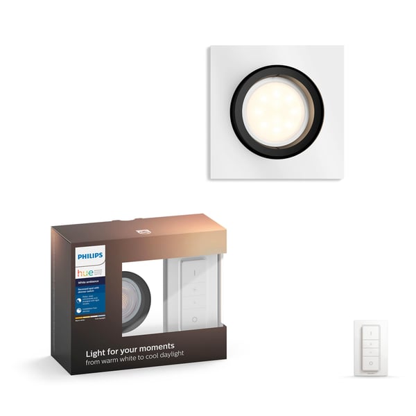 Philips Hue White ambiance Milliskin infälld spot