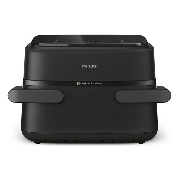 Philips 1000 series NA154/00 fritös Dubbel 7,1 l Fristående 2450 W Varmluftsfritös Svart