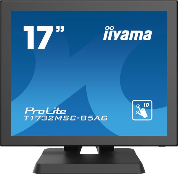 iiyama ProLite T1732MSC-B5AG computerskærm 43,2 cm (17") 1280 x 1024 pixel LED Berøringsskærm Sort