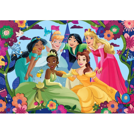 Clementoni Supercolor Disney Princess Kuviopalapeli 30 kpl Sarjakuvat