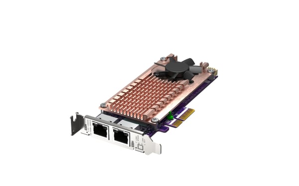 QNAP QM2-2P2G2T nätverkskort Intern Ethernet 2500 Mbit/s