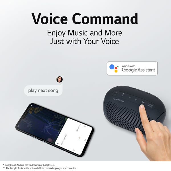 LG XBOOM Go PL2 Kannettava monokaiutin Sininen 5 W