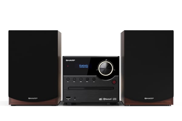 Sharp XL-B517D Home audio micro system 45 W Brun