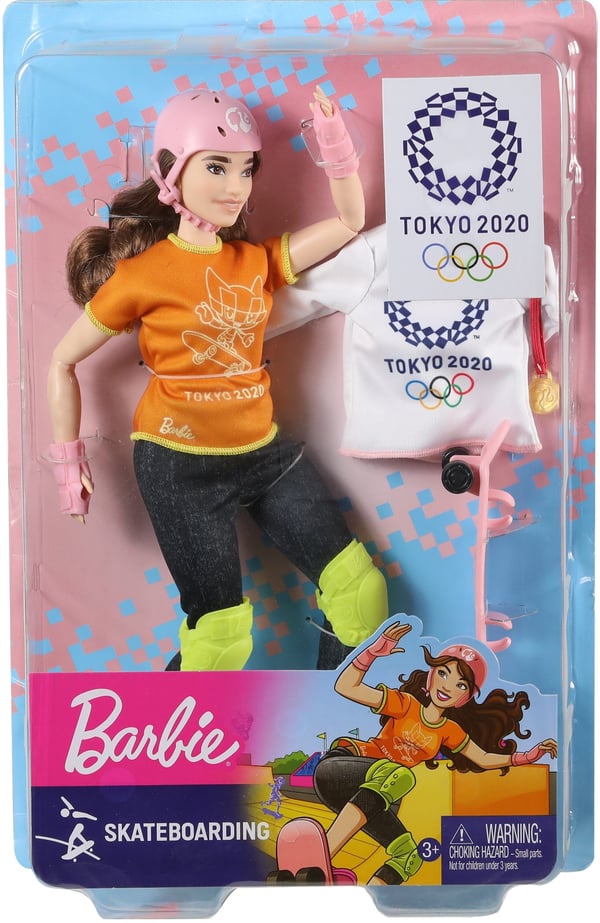 Barbie Olympics Skateboarder