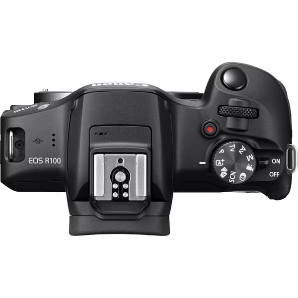 Canon EOS R100 + RF-S 18-45mm F4.5-6.3 IS STM Kit MILC 24,1 MP CMOS 6000 x 4000 pixel Sort