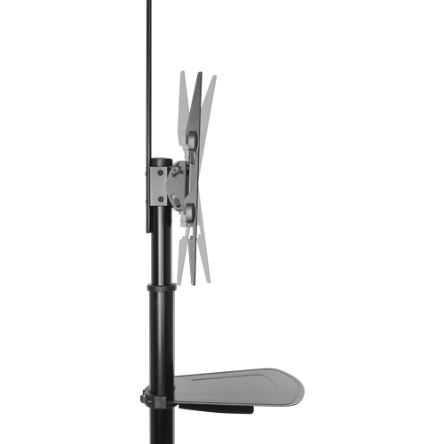 Fellowes 100136877 fäste och ställ till bildskärm 177,8 cm (70") Golv Svart