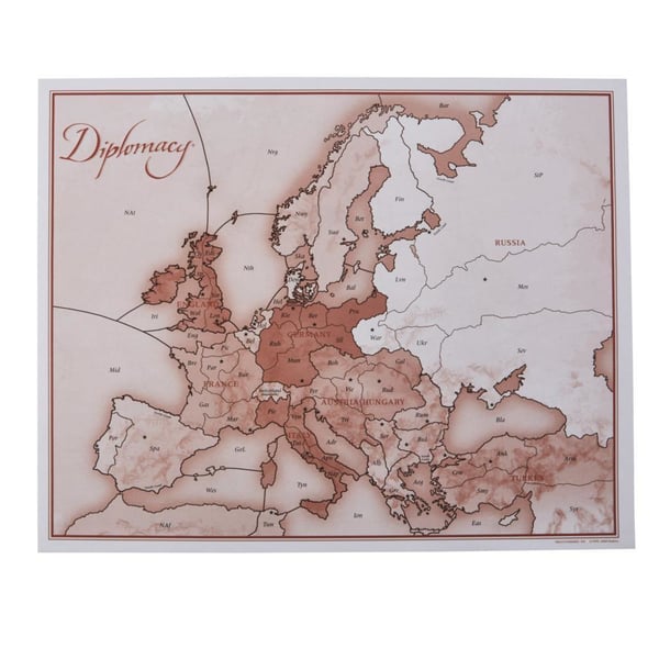 Hasbro Gaming Avalon Hill Diplomacy Brädspel Strategi
