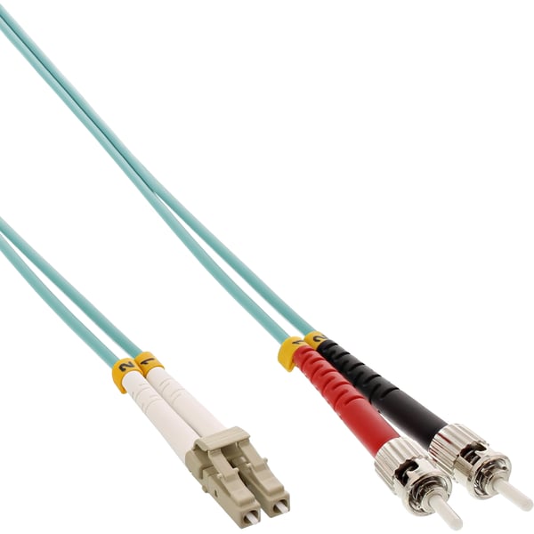 InLine 88505O InfiniBand och fiberoptisk kabel 5 m Turkos, Aqua